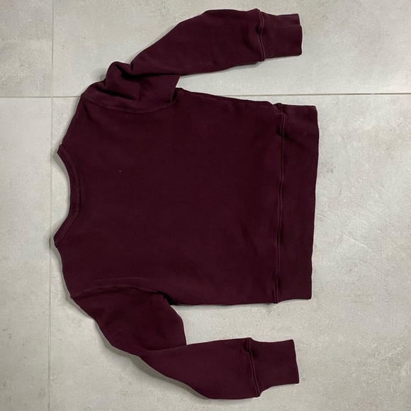 AGOLDE PREMIUM BURGUNDY SWEATSHIRT - Picture 7 of 11